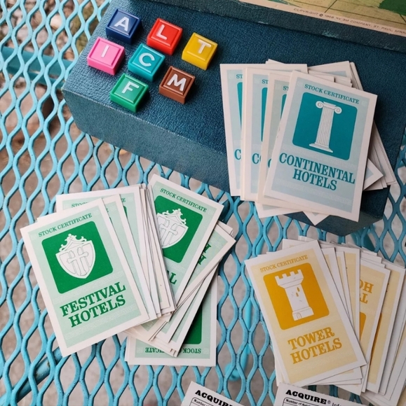 Vintage Acquire Board Game 1968 3M Company - Picture 7 of 11